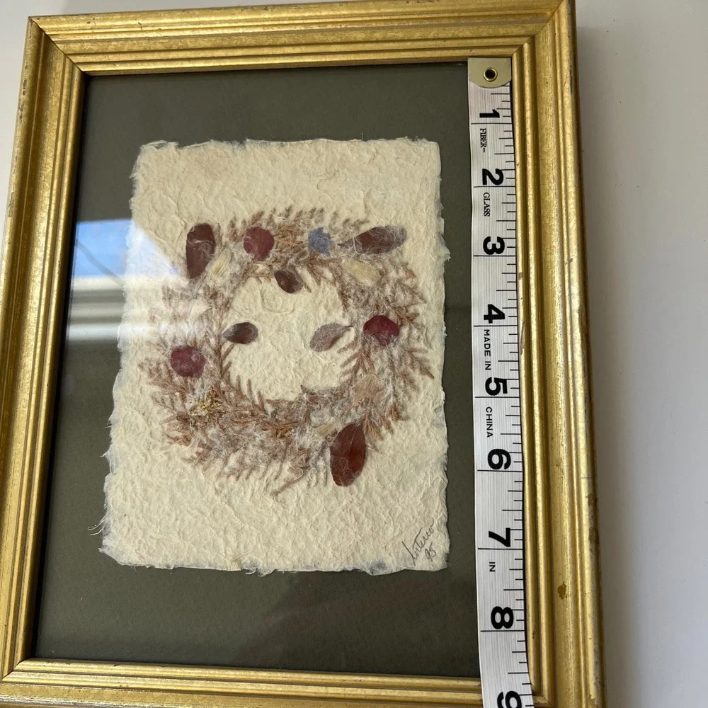 N/A framed pressed